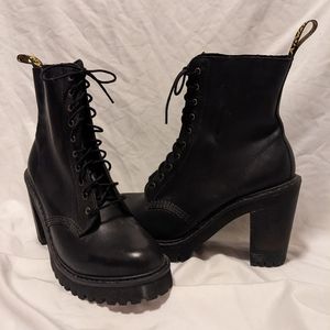 Dr. Marten's Kendra heeled boot, black - size 11